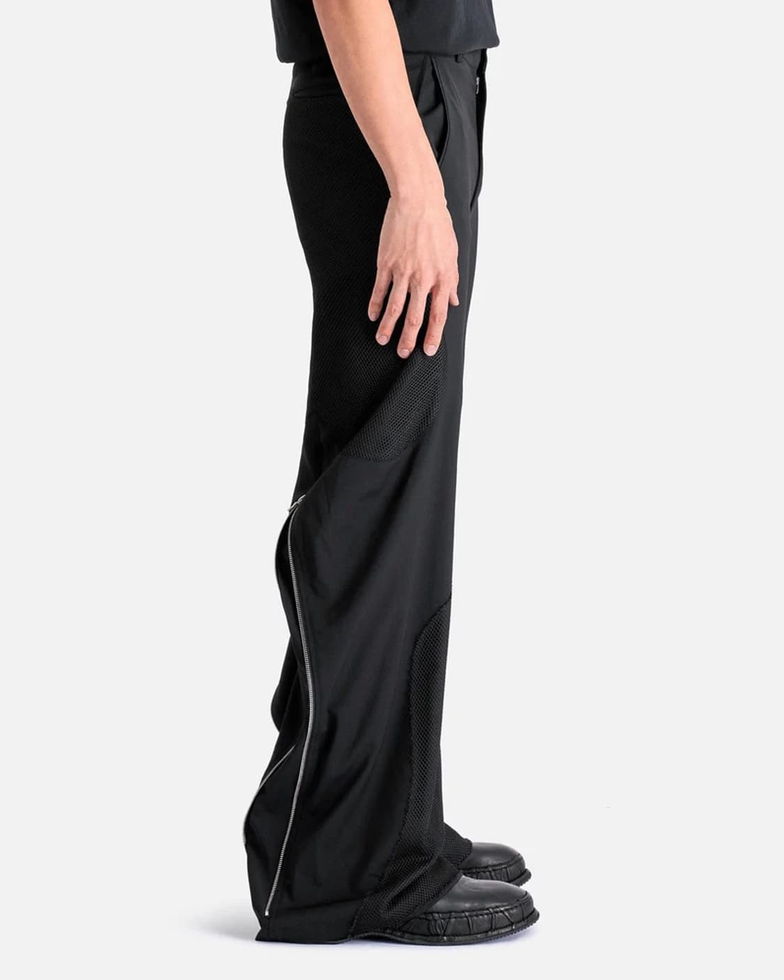 Cmmawear ARTICULATED BACK-ZIP TROUSERS 상품이미지2