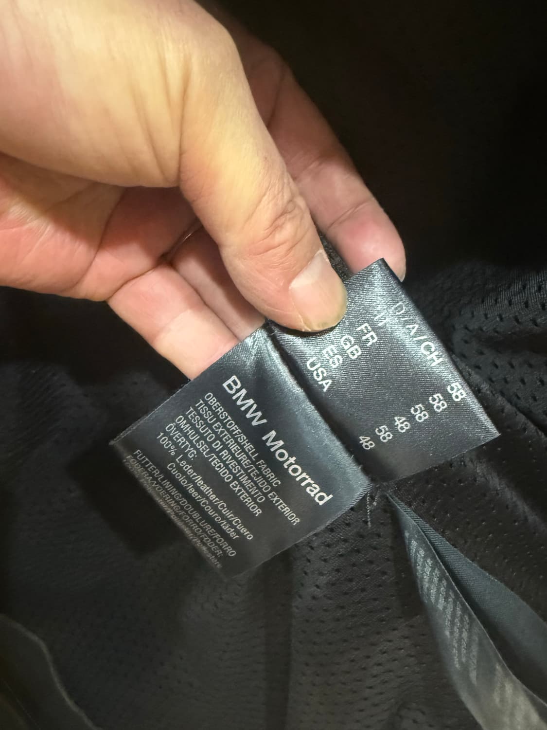 100 정품 BMW 모토리드 프로레이서 자켓 팝니다 상품이미지5
