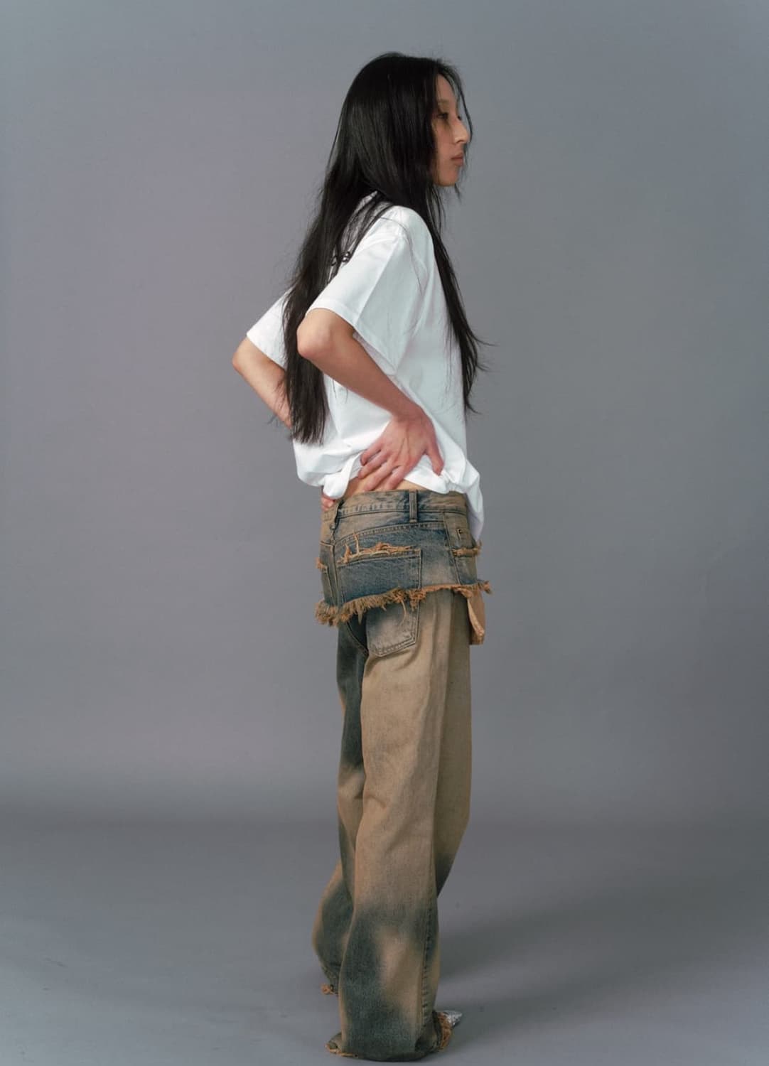 SEO 포켓 레이어드 데님 (2) 상품이미지6