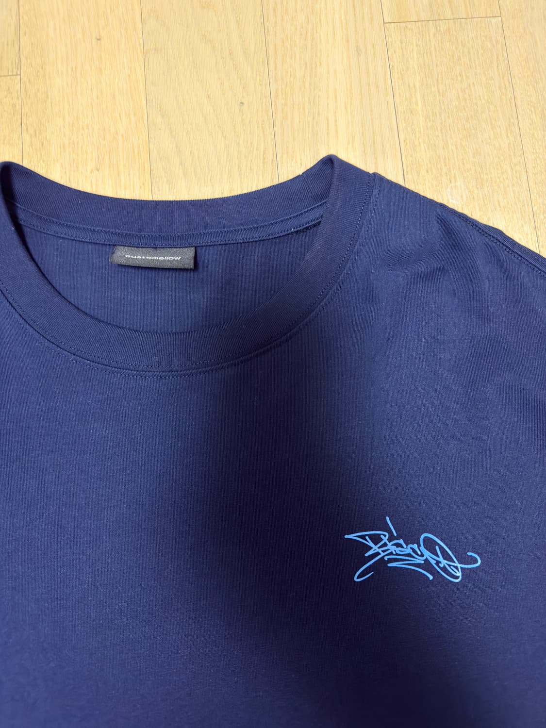 커스텀멜로우 /  Navy Graphic T-shirt / XL 상품이미지5