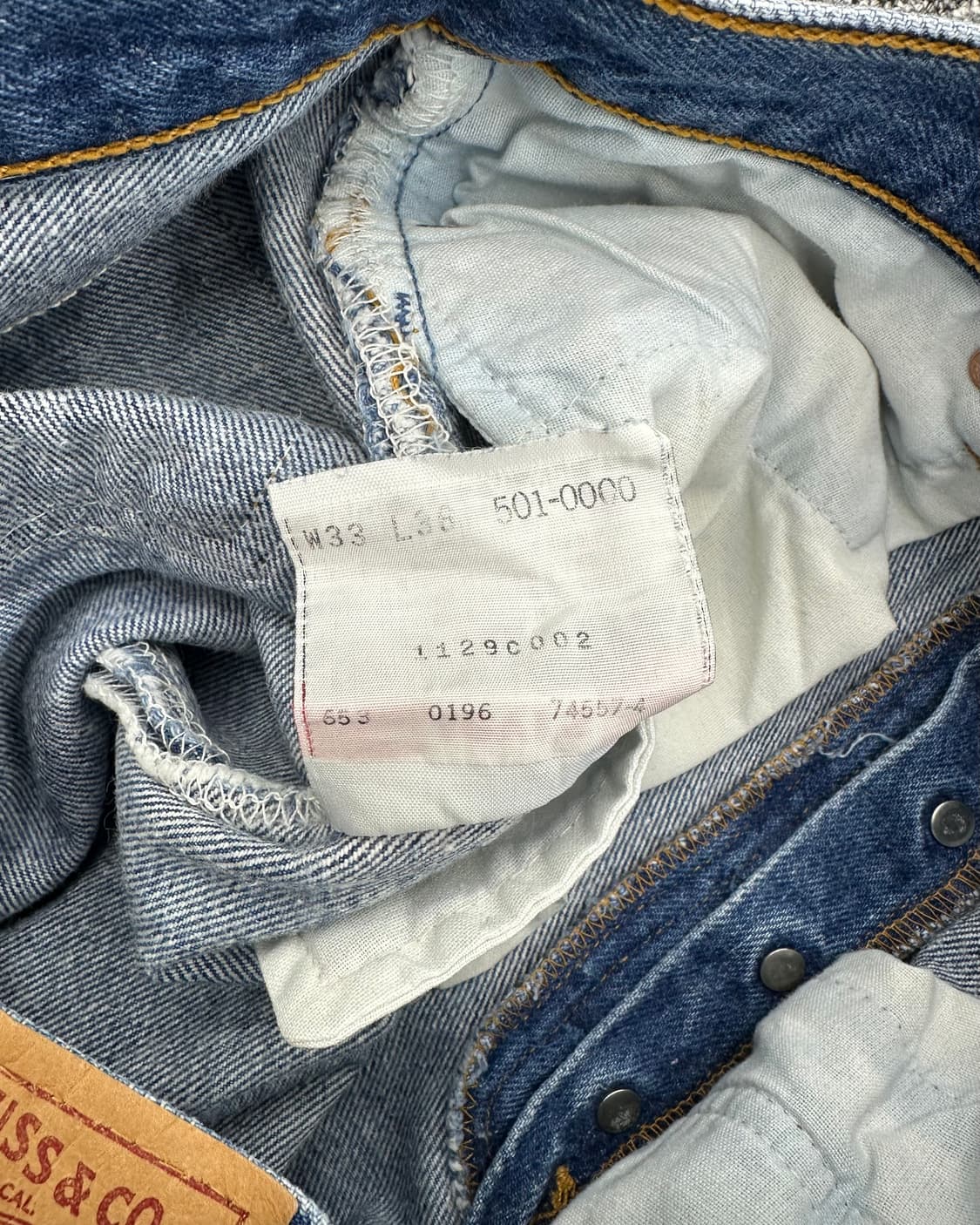 (허단39)90'S 리바이스 USA 501XX-M1331 상품이미지8