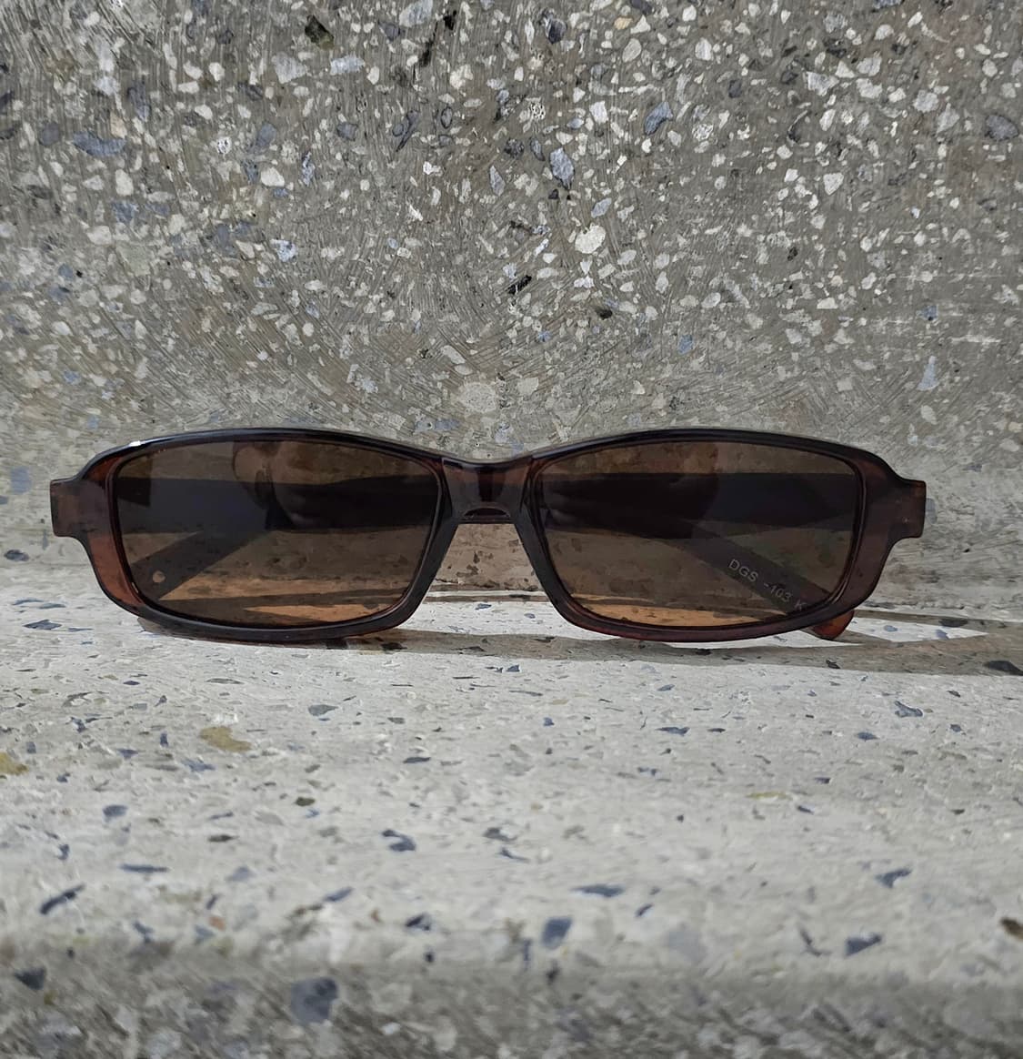 Japan Vintage 고글st 브라운 선글라스 상품이미지1