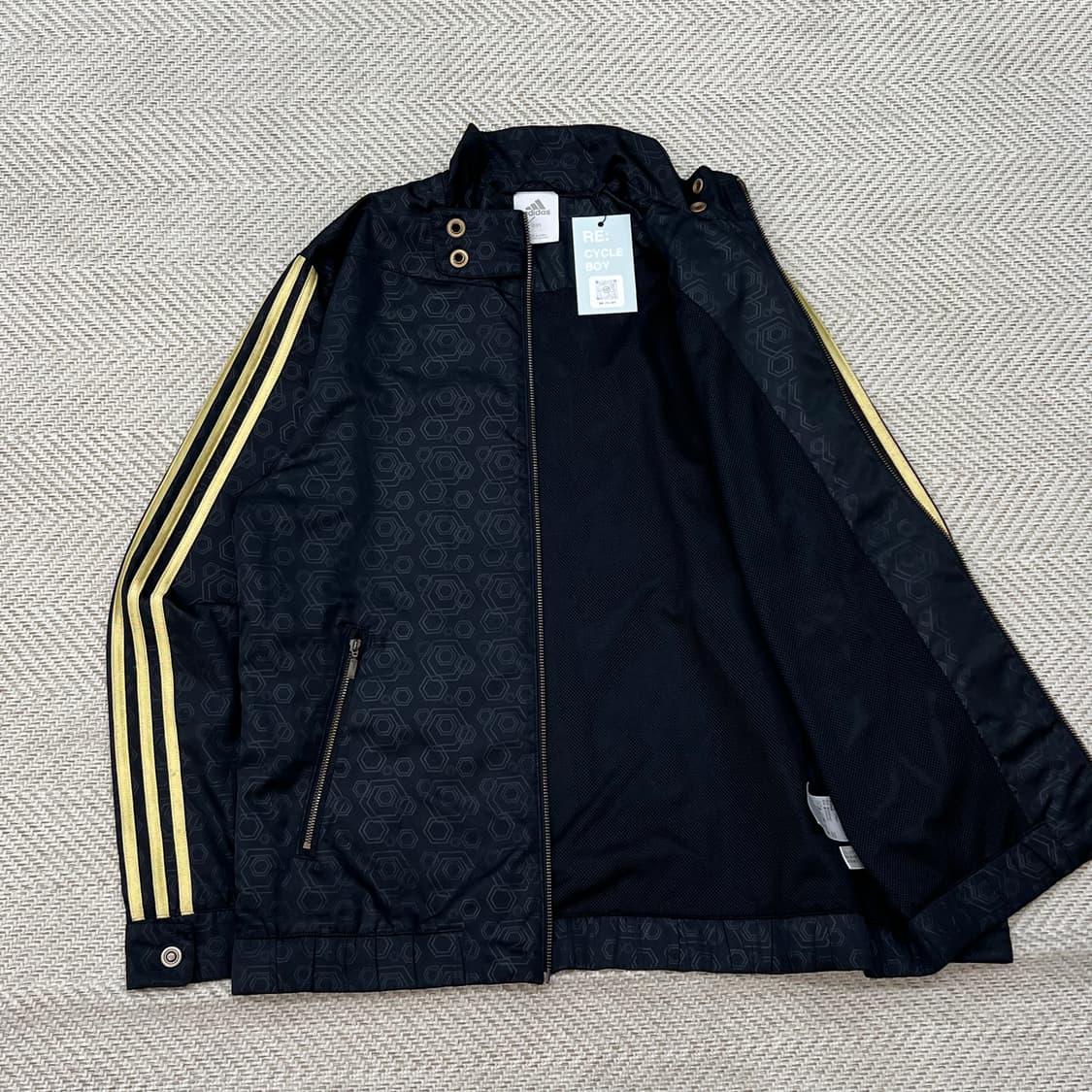 아디다스 패턴 바이커자켓 r3298 상품이미지3