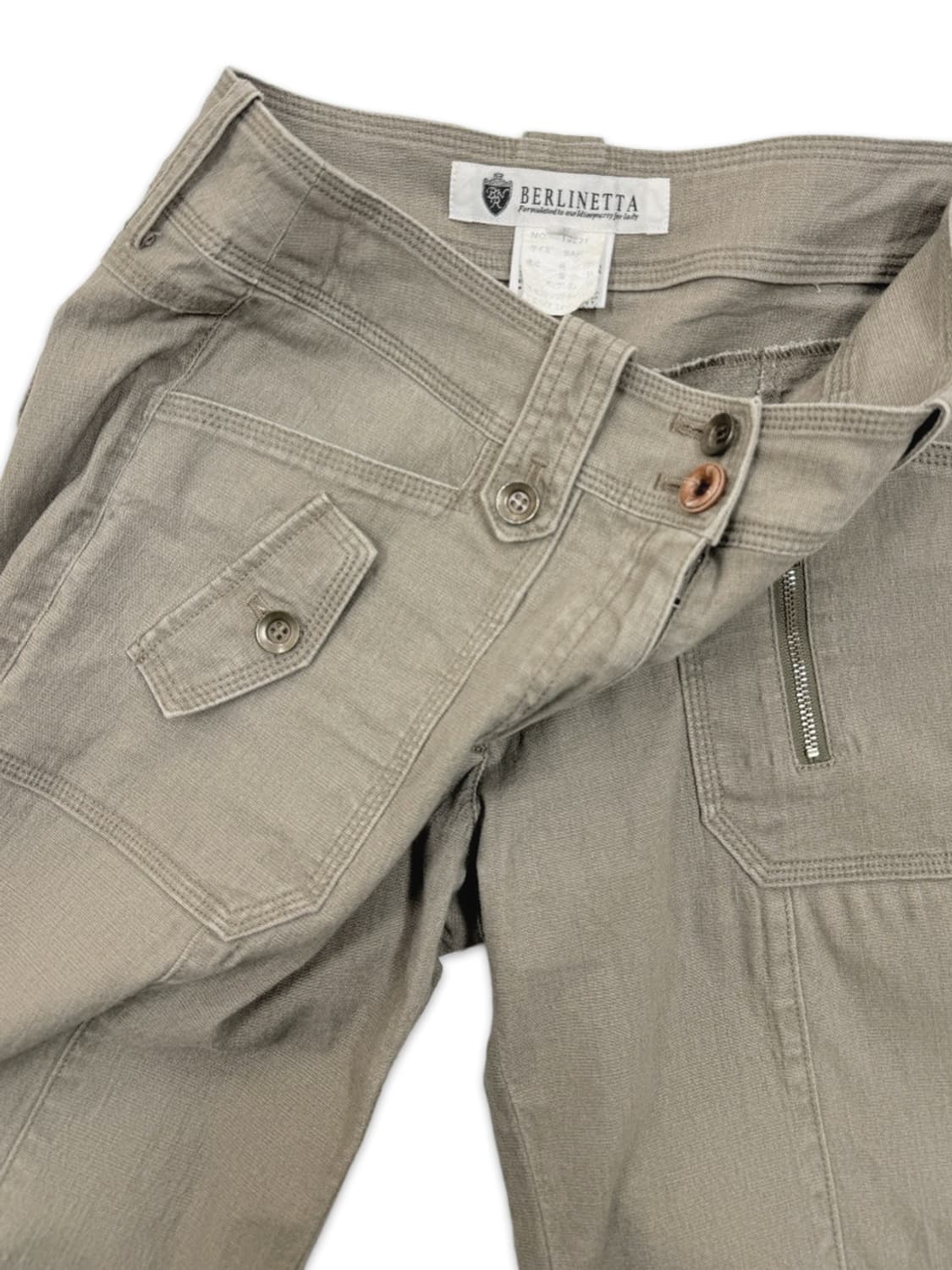 빈티지 BERLINETTA 포켓 와이드 부츠컷 팬츠 상품이미지4