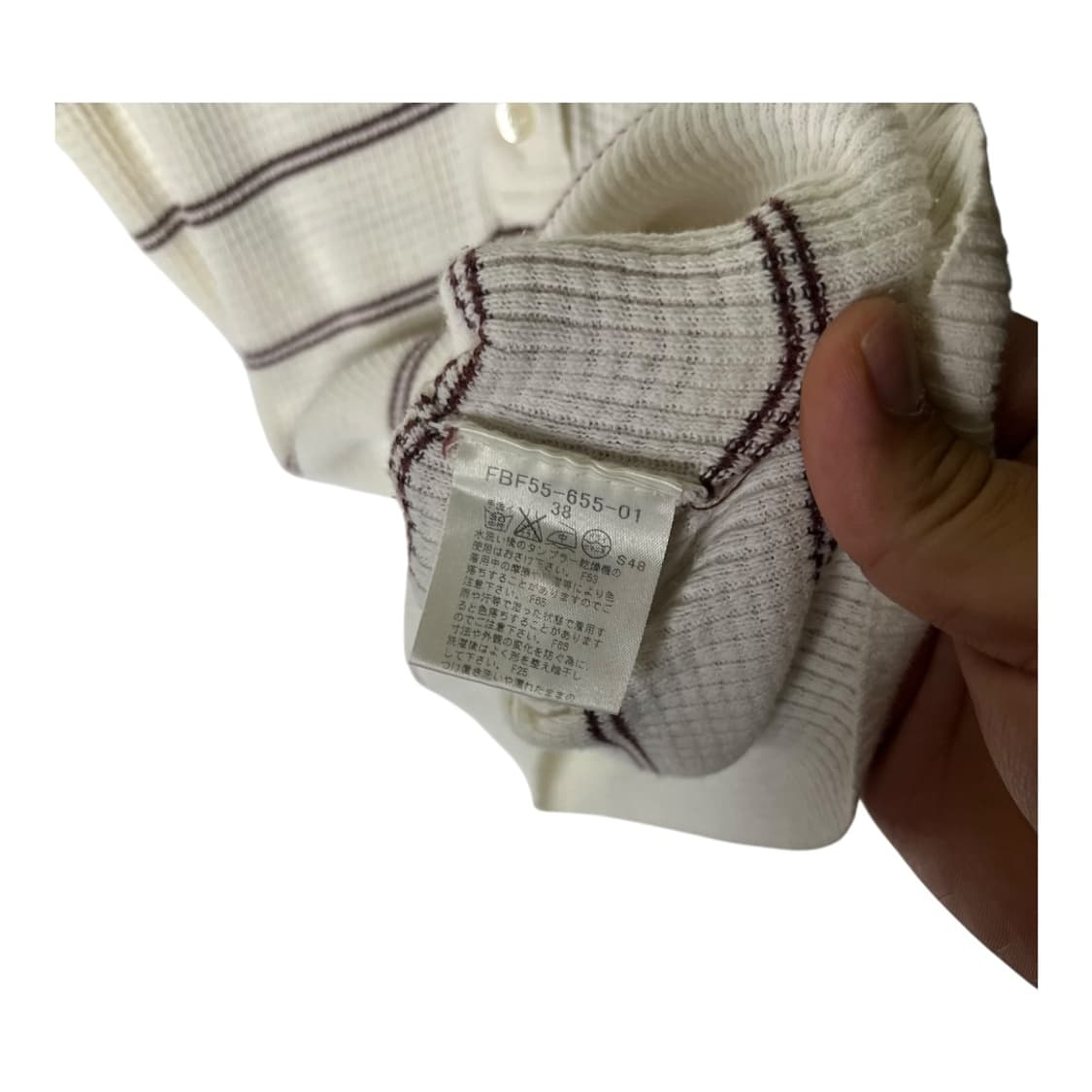 [Burberry] 버버리 블루라벨 스트라이프 슬림핏 카라티셔츠 상품이미지6