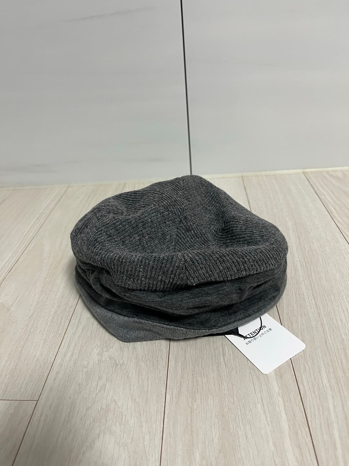 카시라 드레이프 그레이 캡 상품이미지6