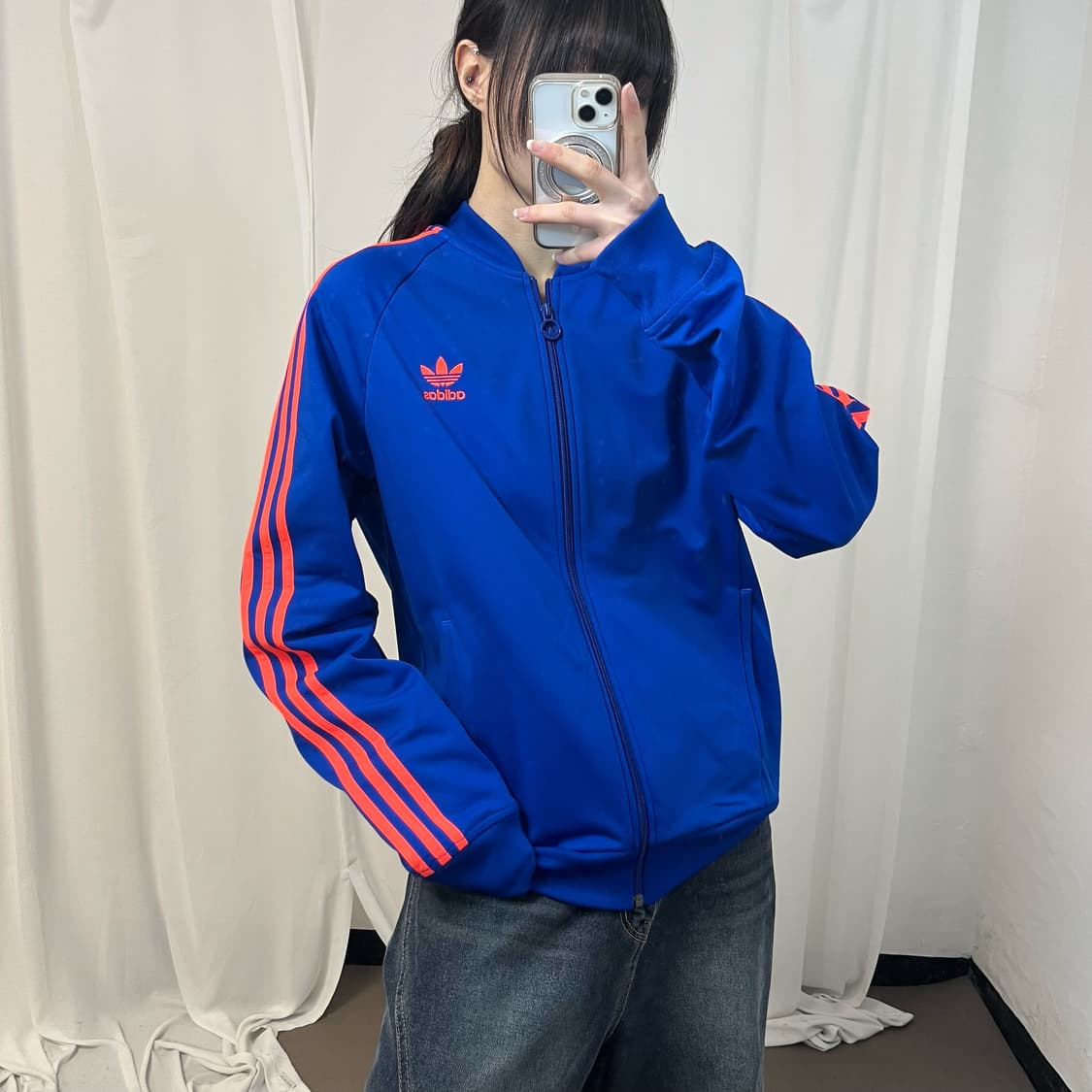 Adidas blue Superstar jersey 상품이미지2