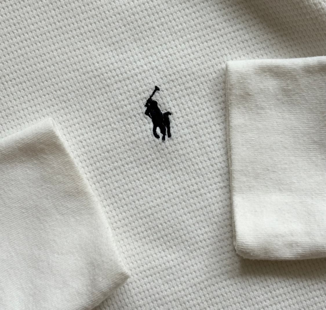 Polo 폴로랄프로렌 화이트 와플 슬리브  상품이미지3