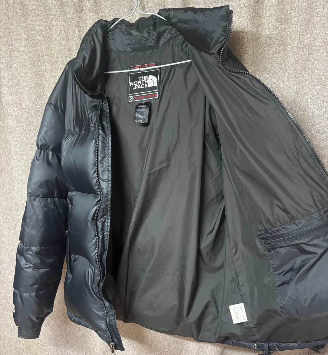한정판 노스페이스 850 LTD 써밋 블랙 패딩 L 상품이미지3