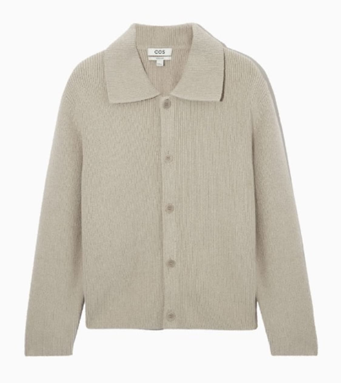 코스 부클레 가디건 베이지 L 상품이미지1