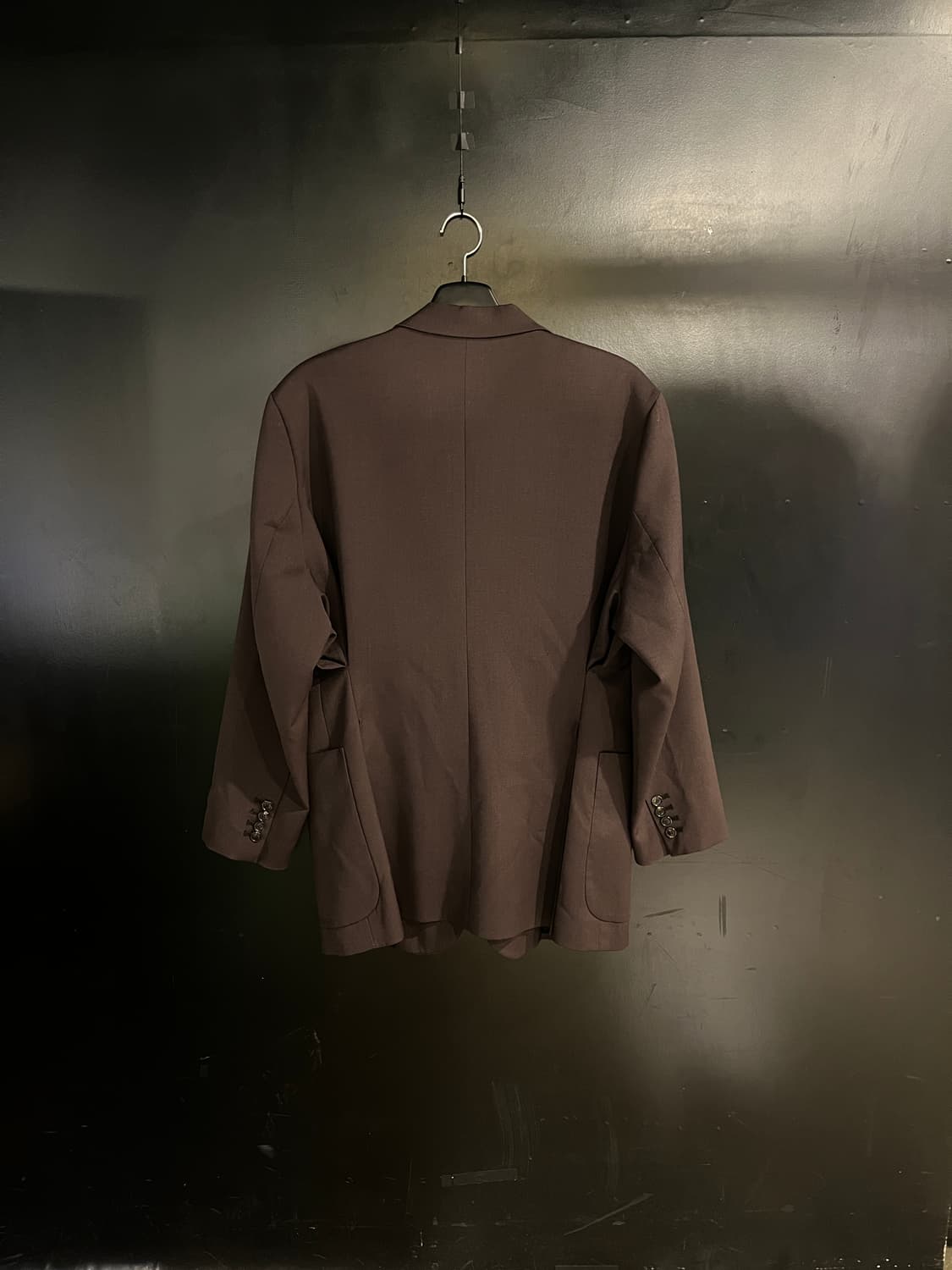 렉토 브라운 싱글 블레이저 자켓 상품이미지2