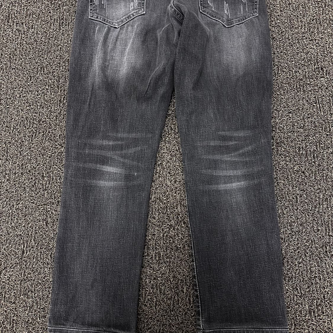 디스퀘어드2 데님 워싱 흑청바지 팬츠 34인치 상품이미지8