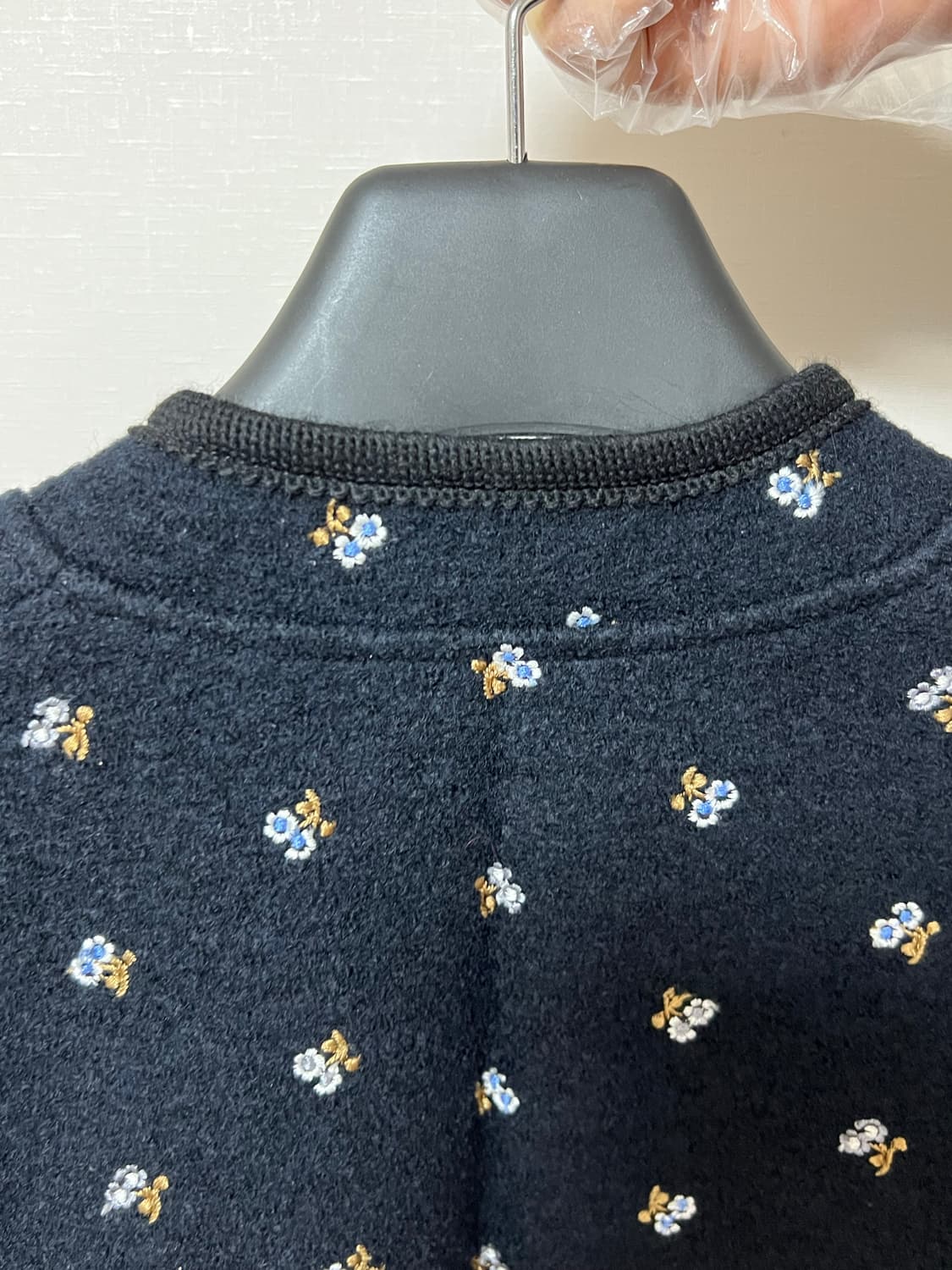 Rier 워커 자켓 플라워 블랙 walker jacket flowers 상품이미지5