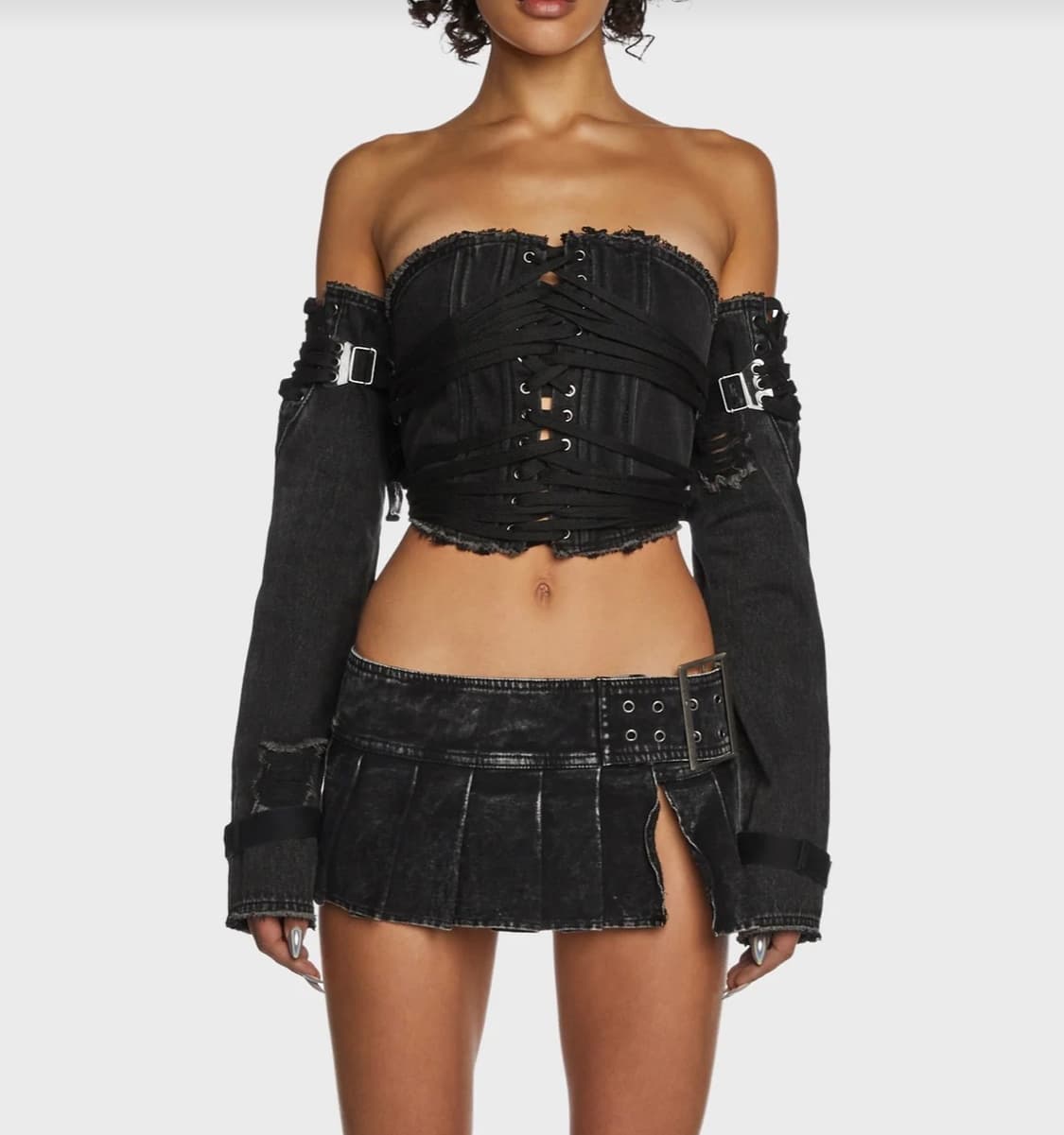 Dollskil 돌스킬 레이스업 워머 세트 상품이미지2