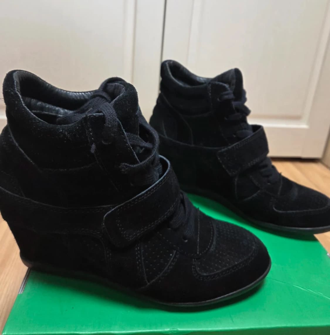 Ash 아쉬 웨지힐 스니커즈 블랙 39 상품이미지2