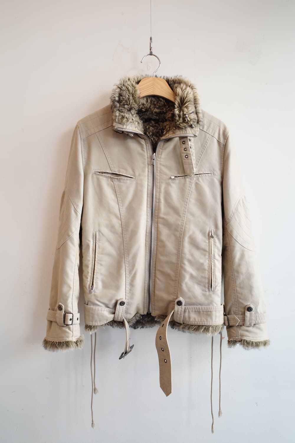 SCHLUSS 코튼 라이더 자켓  상품이미지1