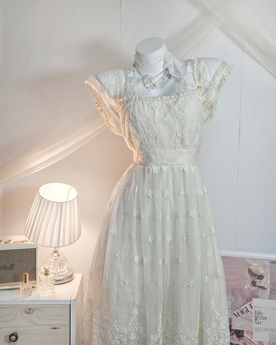 Beige mori look style set 상품이미지8