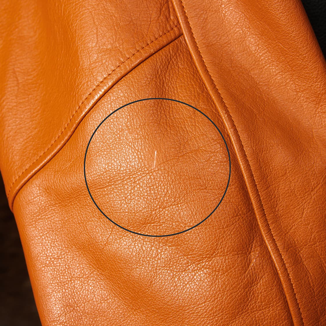 [XL] 90s 할리데이비슨 올레더 바시티 자켓 블랙+오렌지  상품이미지10