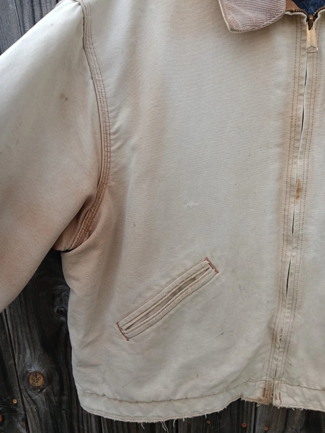 칼하트 J01 빈티지 디트로이트 자켓 브라운 상품이미지4