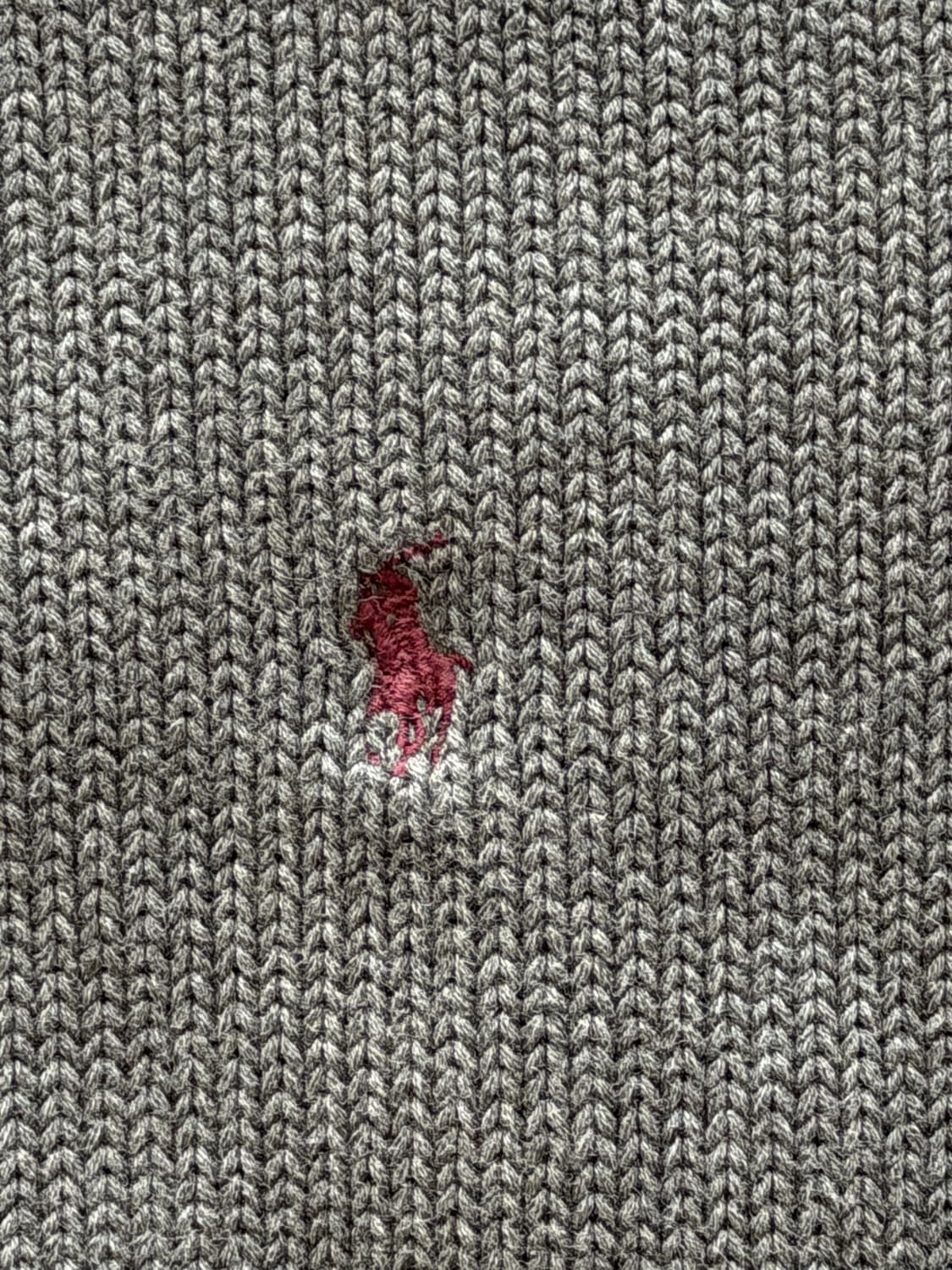 (M) 정품 폴로 크루넥 니트 상품이미지3