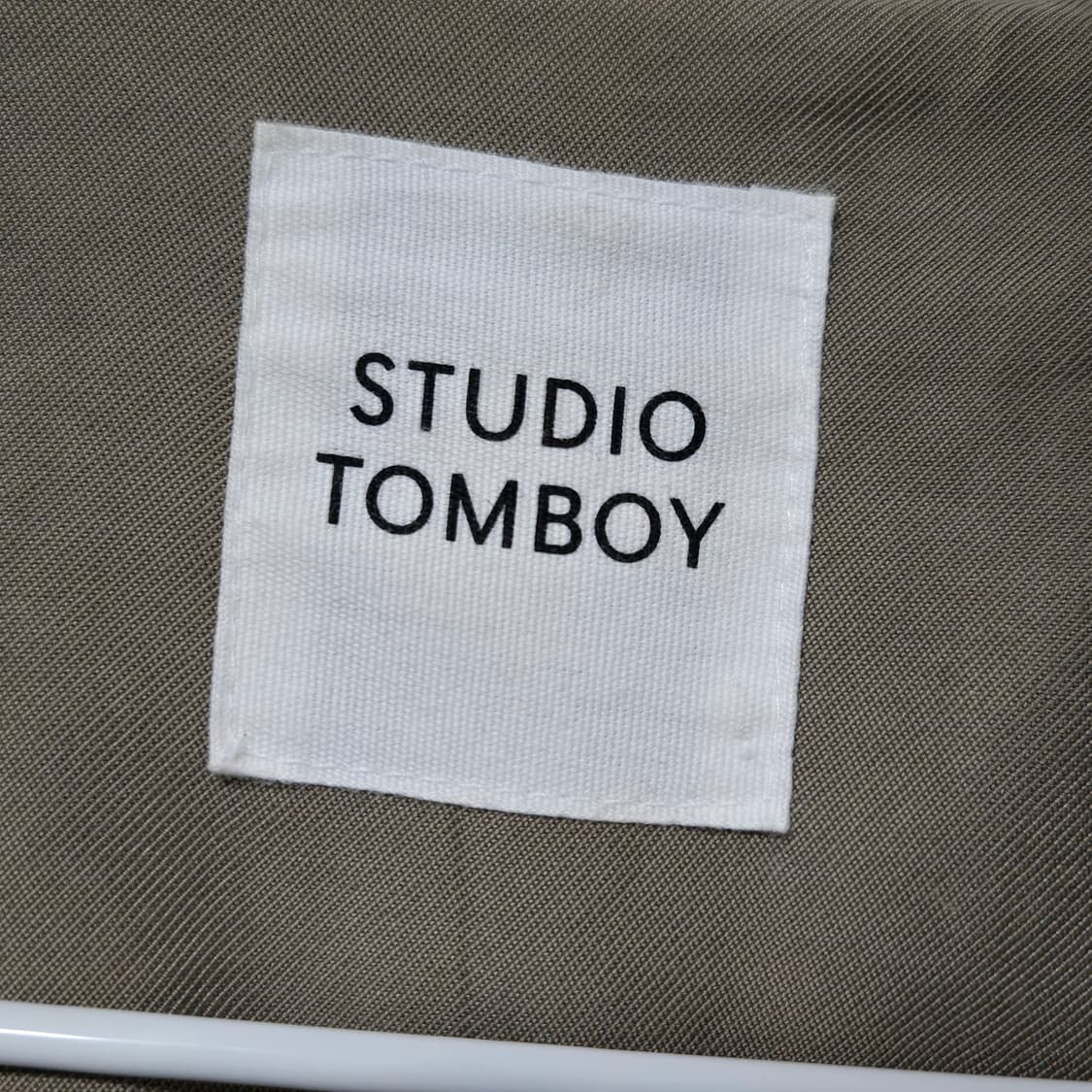 스튜디오톰보이 베이지 트렌치 코트 / 여자 코트/ 여성 코트  상품이미지2