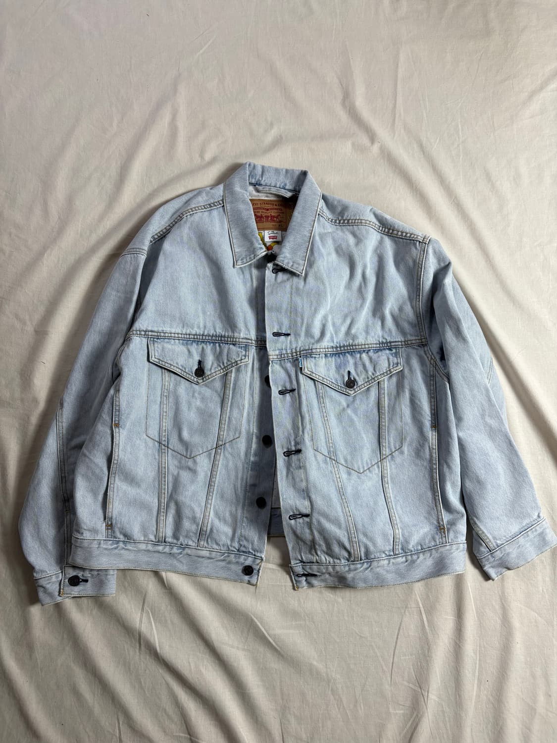 Levis x Simpson 데님 트러커 자켓 XL 상품이미지2