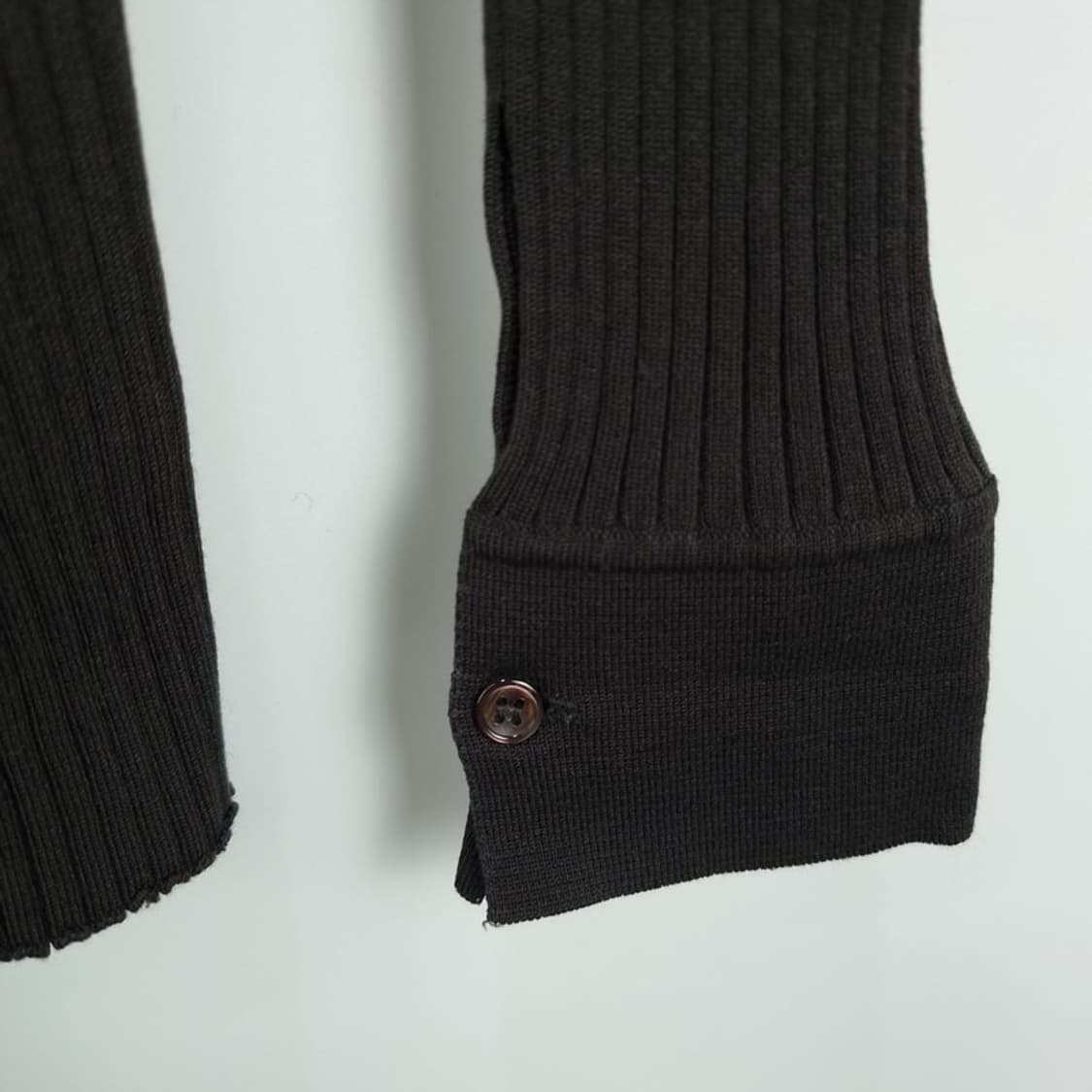 [보테가베네타] 슬림핏 골지 카라 니트 원피스 P01490 상품이미지6