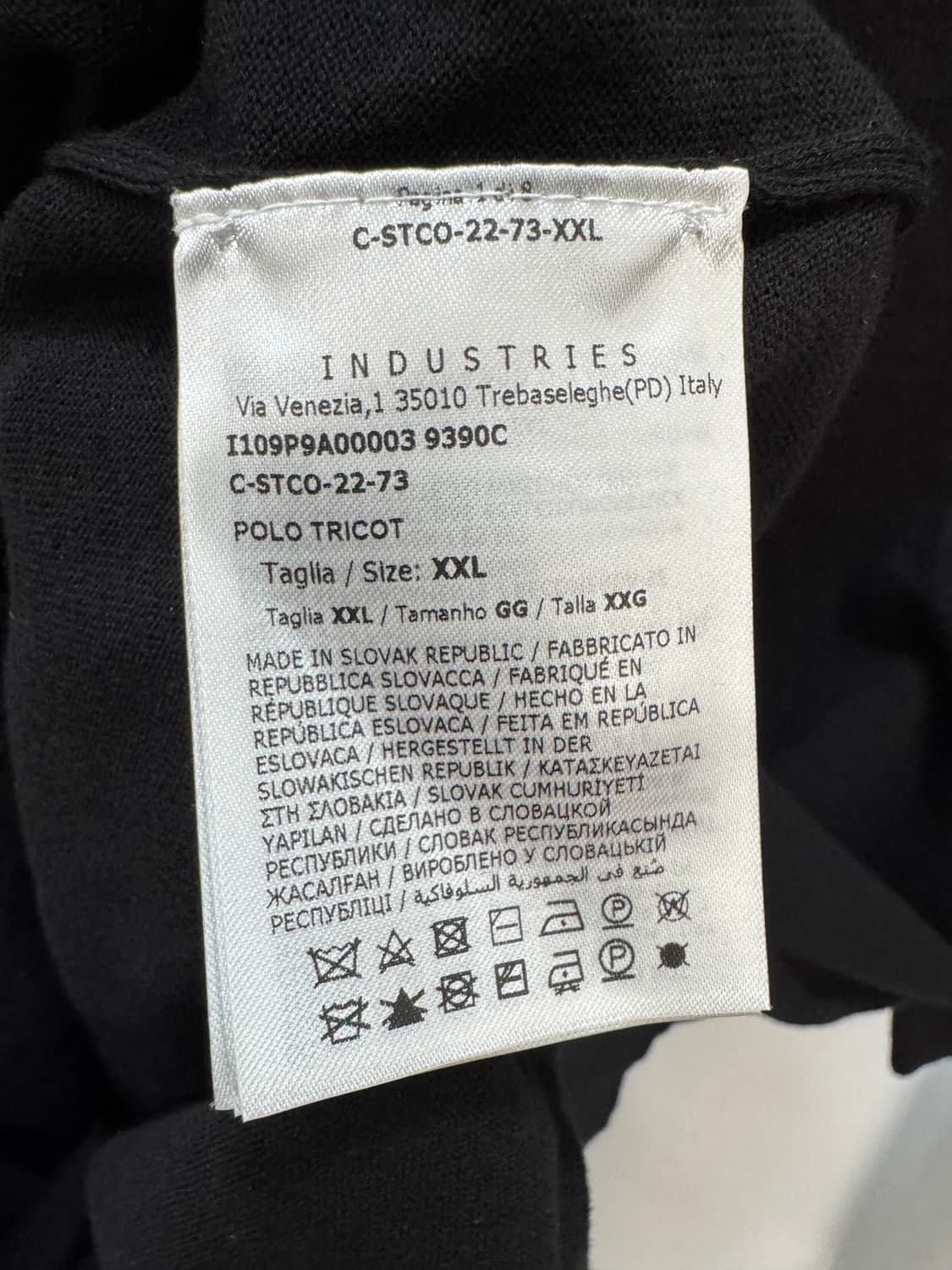 몽클레어 PK 폴로 카라 니트 반팔 XXL 상품이미지3