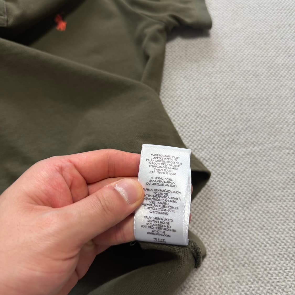 폴로 랄프로렌 반팔 카라티 상품이미지5