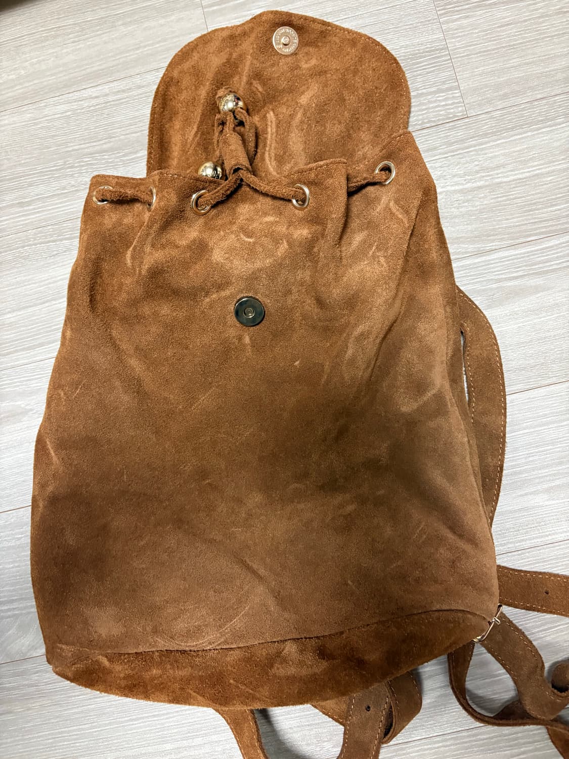 소프트서울 스웨이드 백팩 상품이미지3