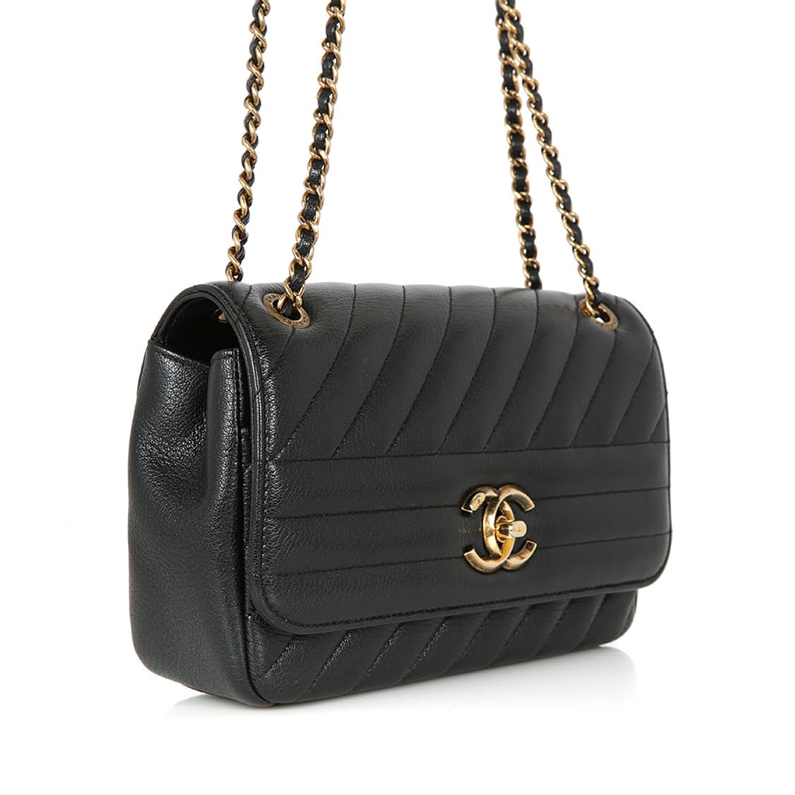 샤넬 다이애그널 퀼팅 체인 숄더백 A42546 코코마크 플랩백 상품이미지4