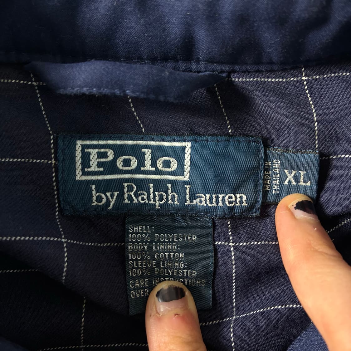 Polo  폴로 랄프로렌 네이비 바이스윙 자켓  상품이미지5