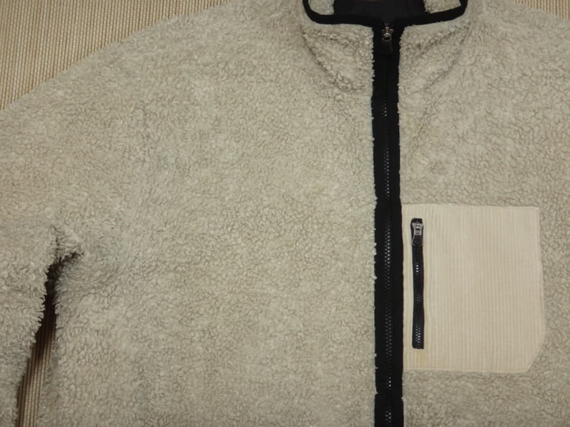 (2XL) 헤지스 골프 남성 뽀글이 양털 자켓 상품이미지5