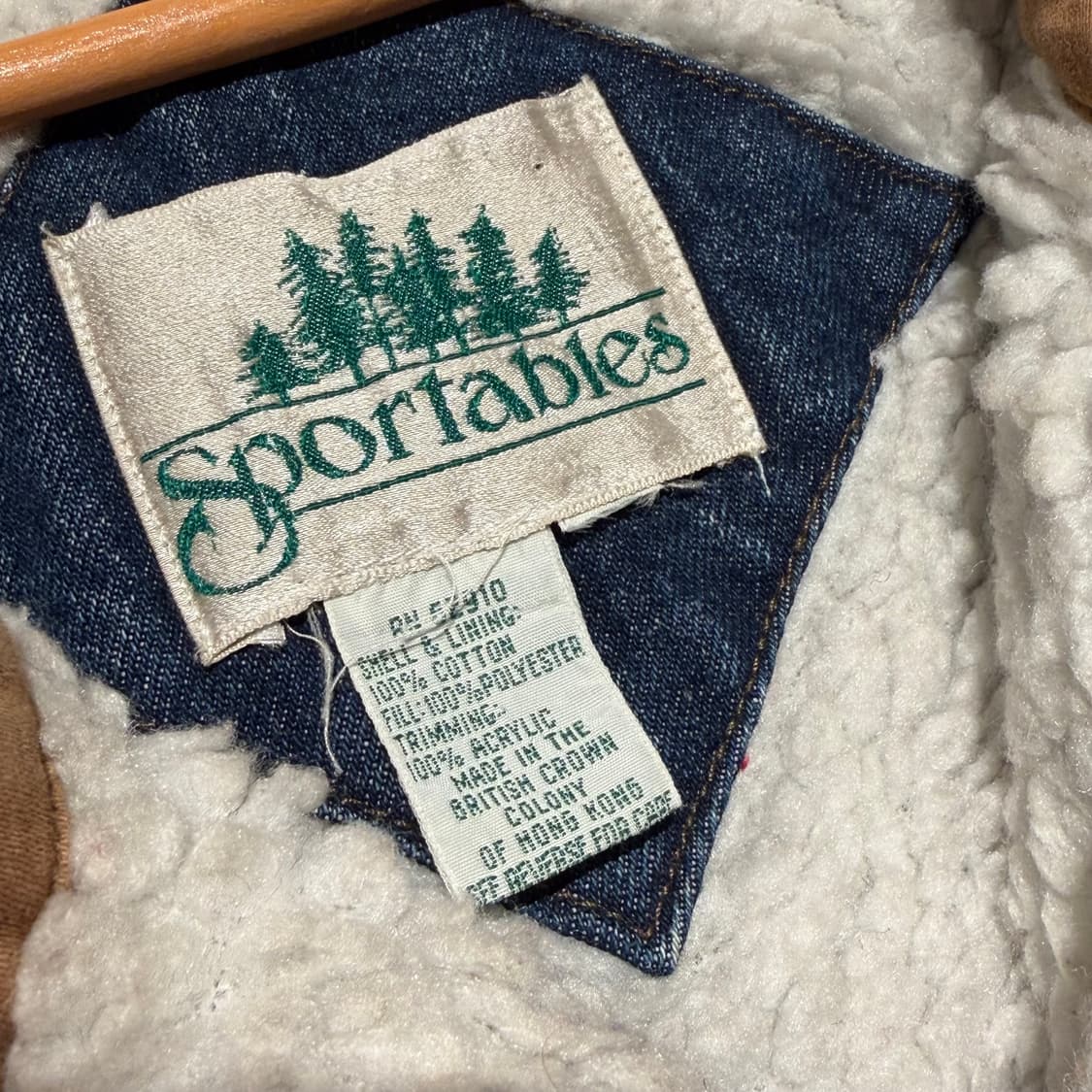 브리티쉬 90s 데님 쉐르파 랜치 자켓 M~L 상품이미지2