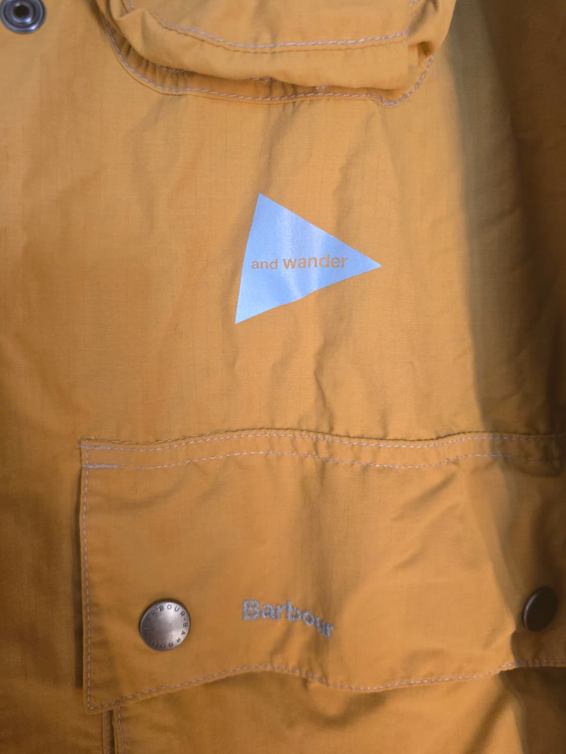 앤드원더 바버 콜라버 퍼텍스 피벗 자켓 상품이미지10