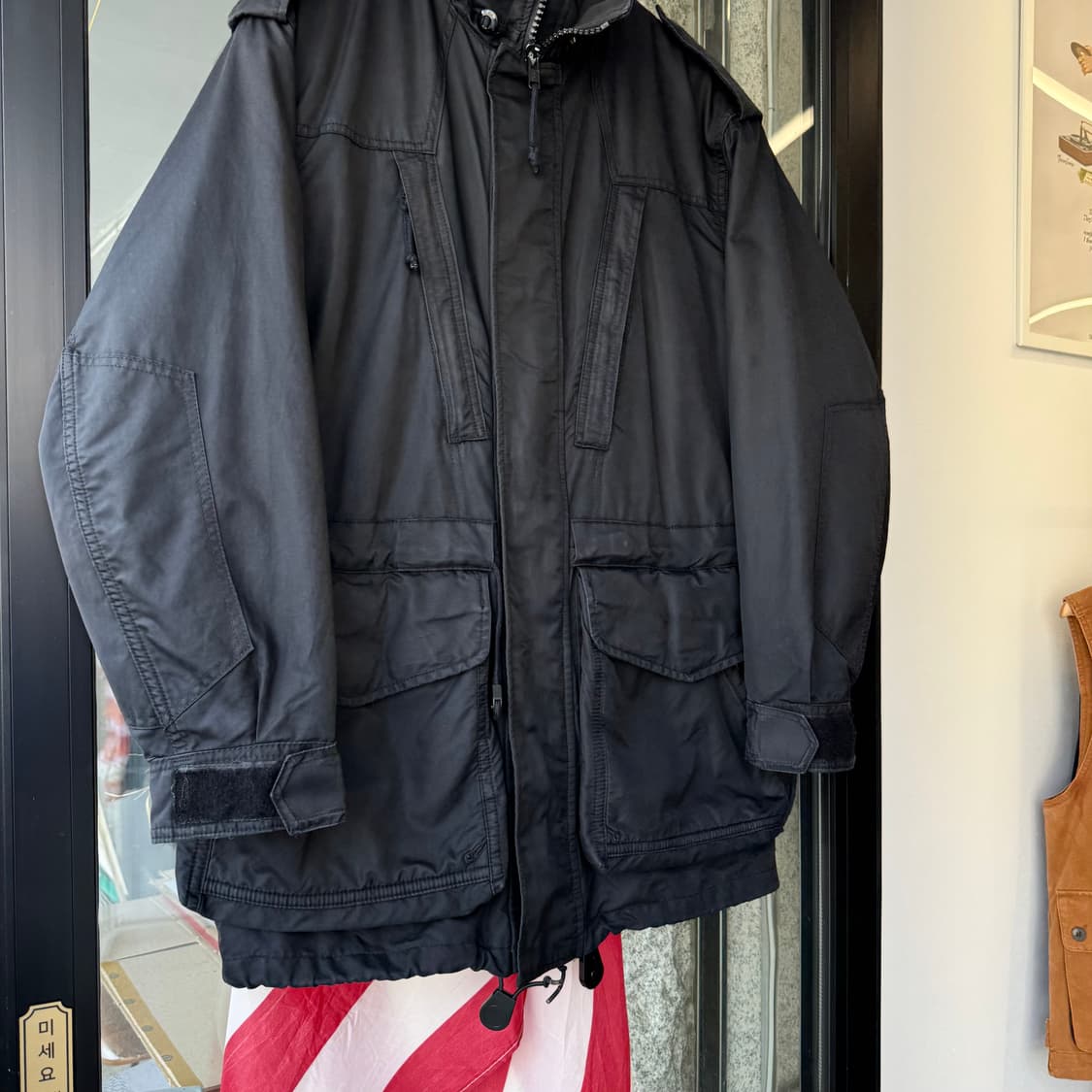 빈티지 캐나다 왕립 해군 콜드&웻 웨더 고어텍스 자켓 (L)   상품이미지3
