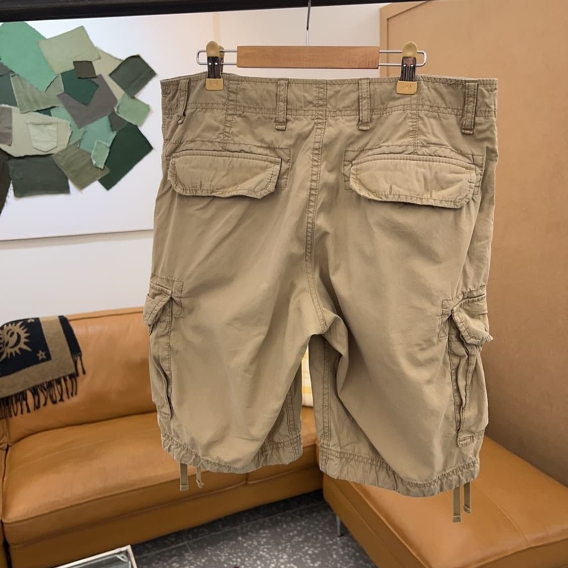 유니클로 빈티지 카고팬츠 반바지 M C04819  상품이미지3