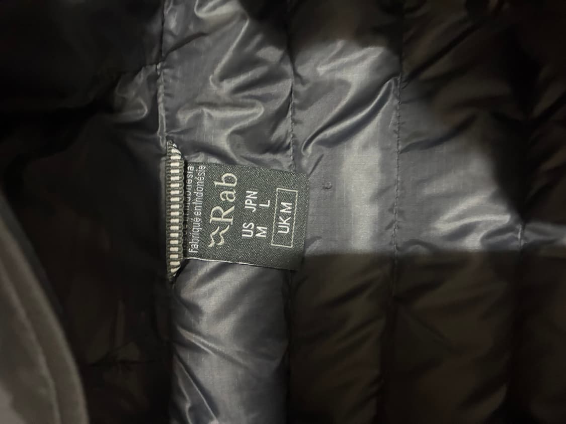 랩 마이크로라이트 알파인 자켓 블랙M 상품이미지4