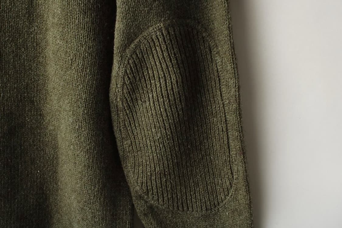 [M] GAP 갭 빈티지 울 블랜디드 하프 버튼 니트 후디 상품이미지6