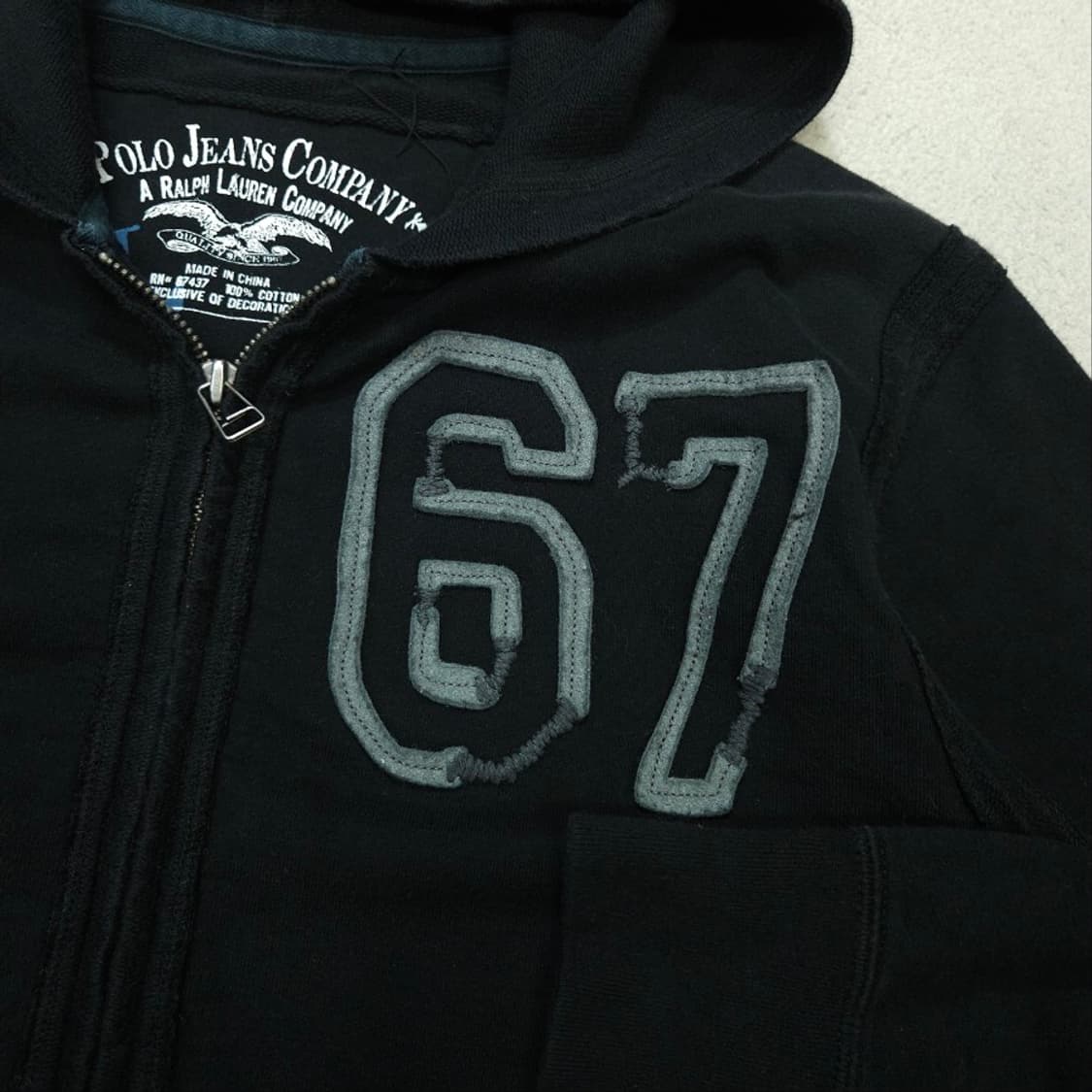 폴로진스 후드 집업 L 상품이미지3