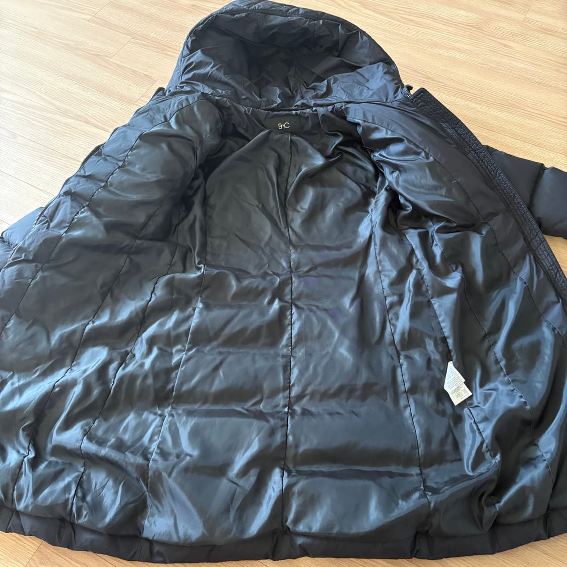 EnC 롱패딩 오리털 85-90-160 블랙(85) 상품이미지6