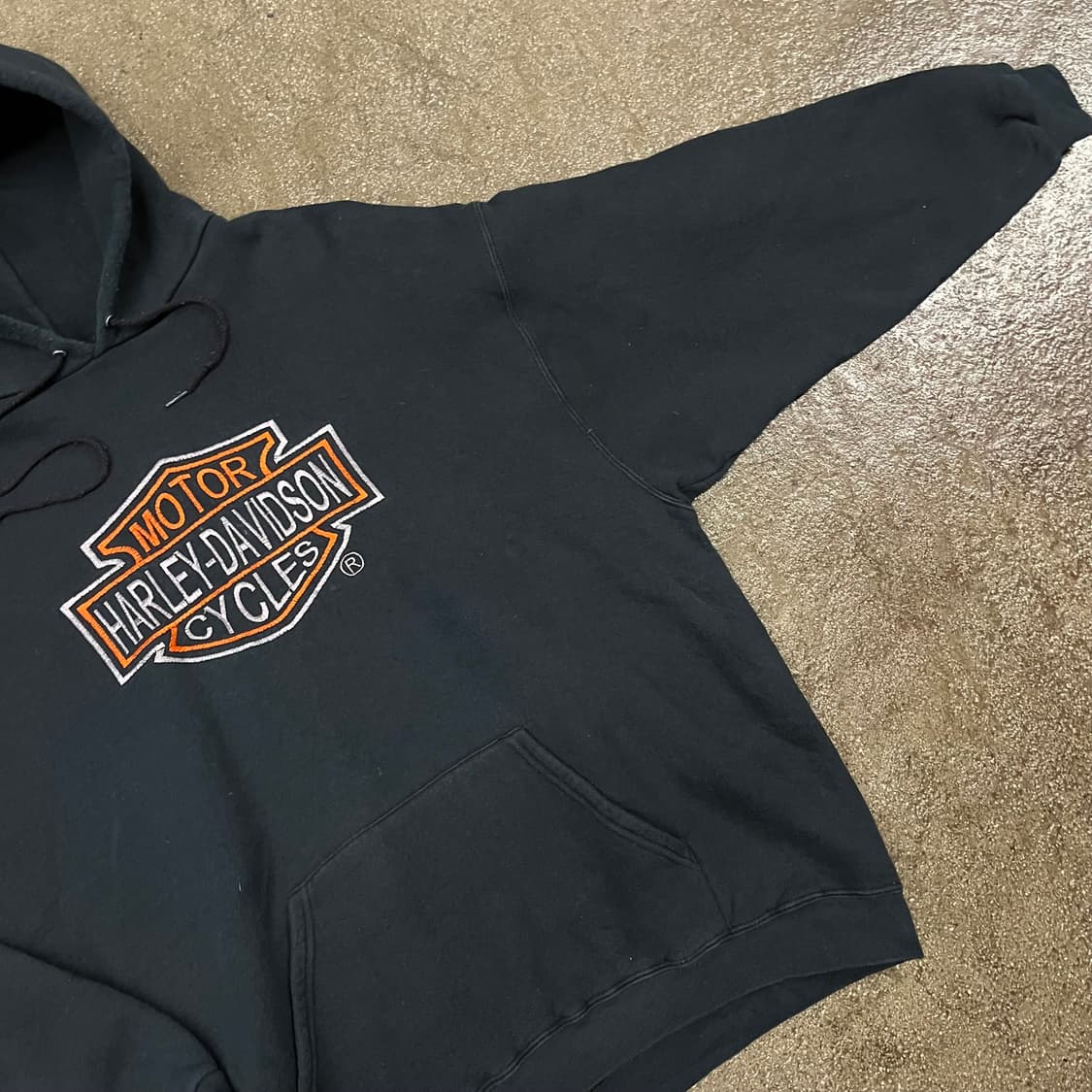 90s 할리데이비슨 빅 로고 후드티 (110) 상품이미지3