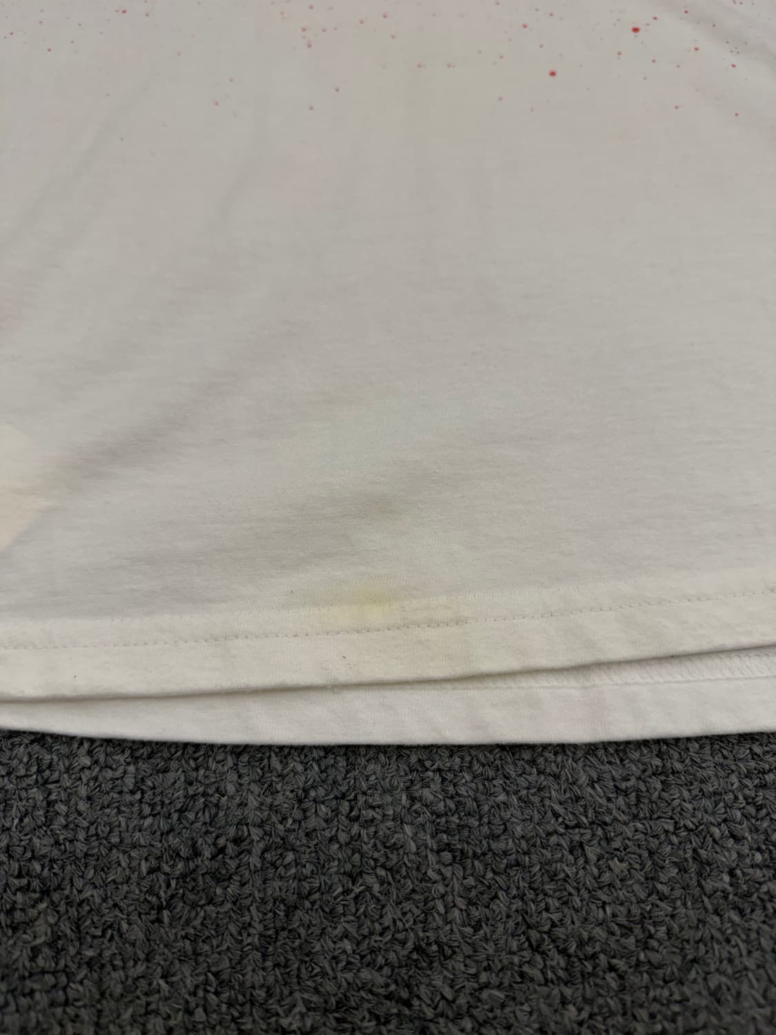 S) 스투시 빈티지 스프레이 캔 반팔 티셔츠 상품이미지4