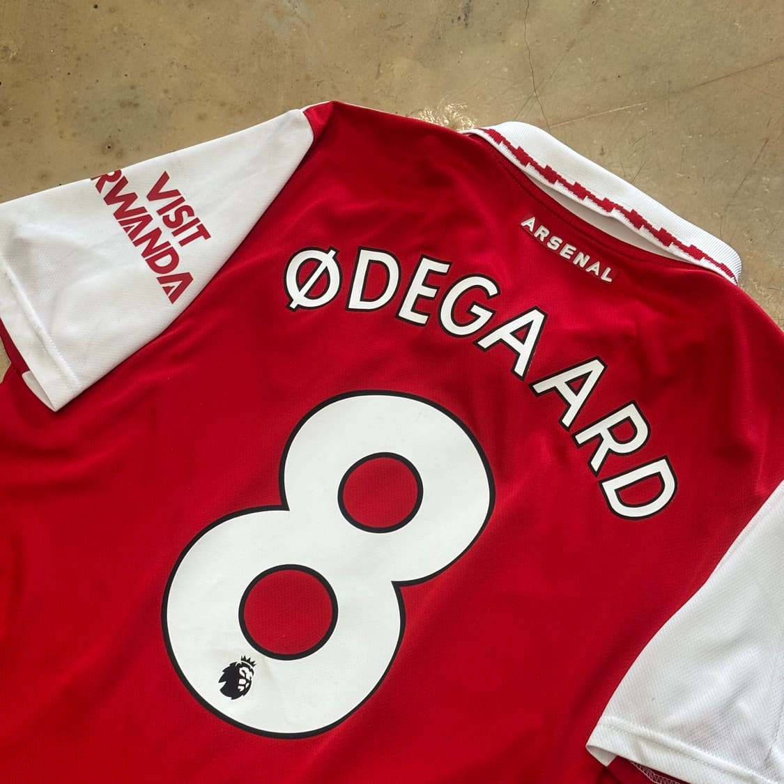 L 22-23 아디다스 아스날 홈 NO.8 외데고르 유니폼 상품이미지1