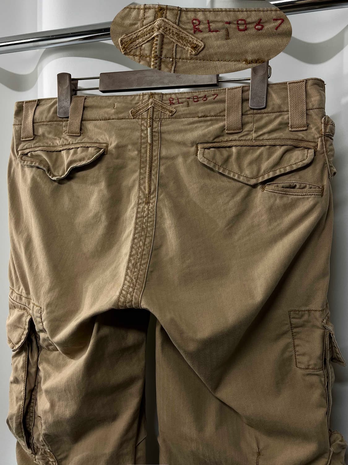 00's 폴로랄프로렌 RL067 아카이브 유틸리티 더블니 탄창카고팬츠33 상품이미지8