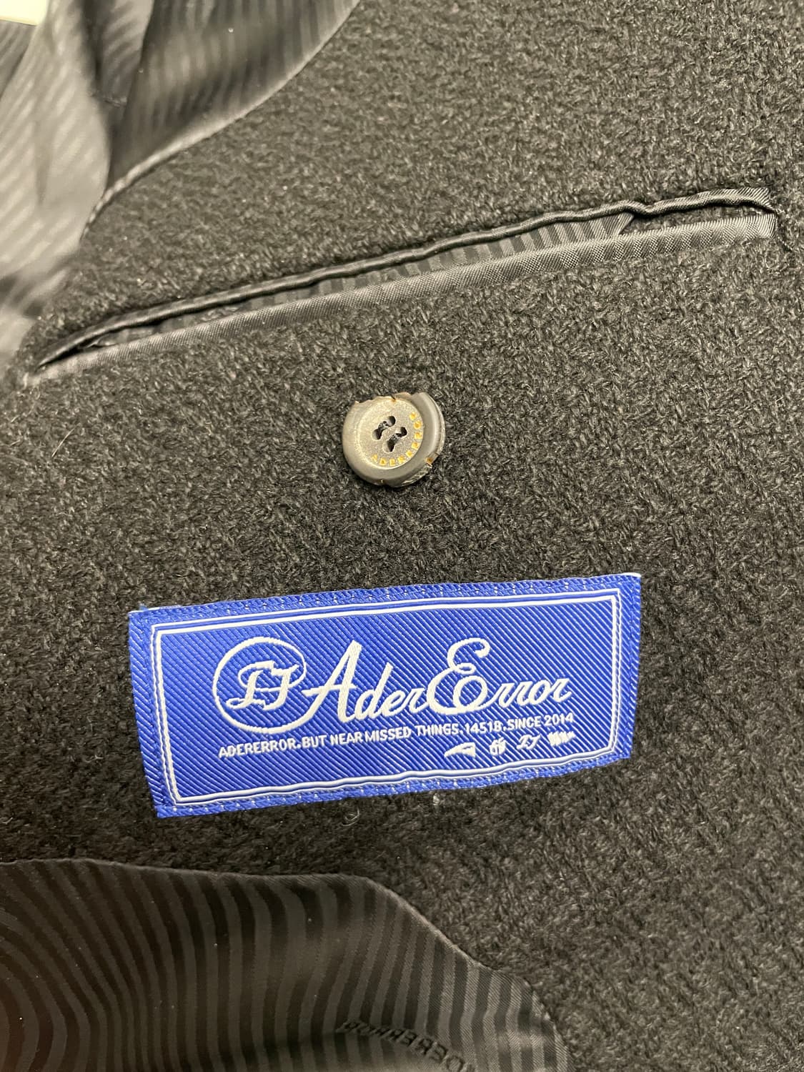 아더에러 알딘 블레이저 블랙 상품이미지5