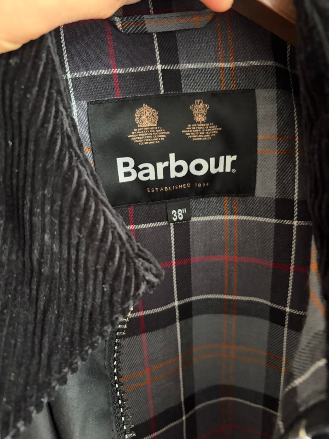 24시즌 바버 트랜스포트 블랙 38(100) 상품이미지3