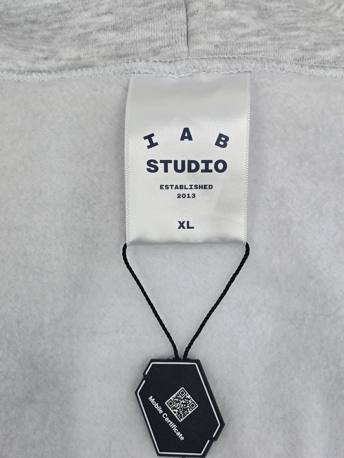 (새상품) 아이앱스튜디오 후드 라이트그레이xl 상품이미지3