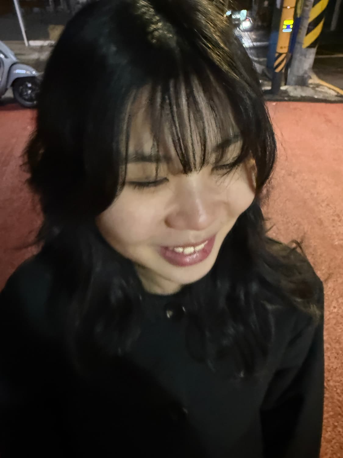 유스 레더 트림 체스터필드 코트 차콜그레이 M 상품이미지8