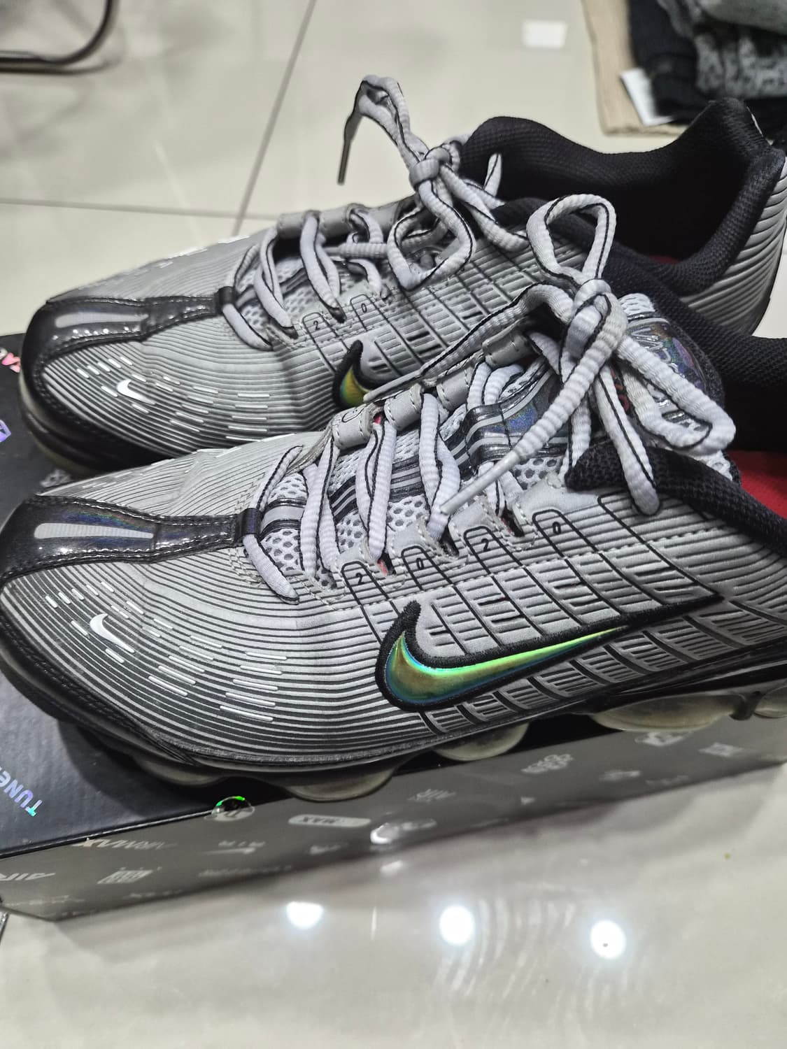 나이키 에어 베이퍼맥스 360 회색 운동화 상품이미지2